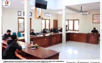 Rapat Persiapan Pelaksanaan Sekolah Kader Pengawas Partisipatif (SKPP) Daring