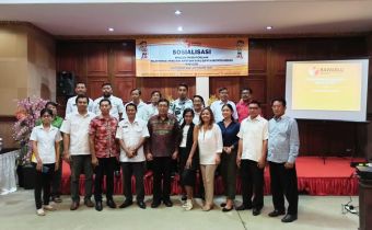 Dewa Wiarsa Raka Sandi Menghadiri Kegiatan Sosialisasi Aplikasi Sistem Informasi Penyelesaian Sengketa (SIPS) dalam rangka Pemilihan Bupati dan Wakil Bupati Kabupaten Badung Tahun 2020