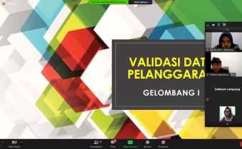 Rapat Daring Validasi Data Pelanggaran Pemilihan Gubernur, Bupati dan Walikota Gelombang I