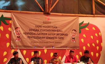 Sosialisasi Sistem Informasi Penyelesaian Sengketa (SIPS) Bawaslu Bangli