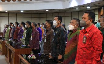 Serah Terima DIPA 2022, Adinatha Pastikan Akan Dikelola Secara Efektif