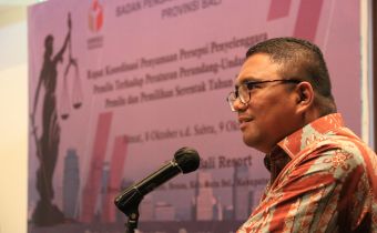 Rakor Penyamaan Persepsi, Upaya Bawaslu Bali Mengharmonisasikan Hubungan Antar Penyelenggara Pemilu