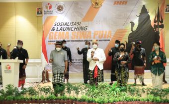 Irama Damaru Berkumandang, Tandai Launching Gema Siwa Puja.