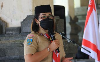 Rapat Koordinasi Pimpinan Satuan Karya Pramuka Tingkat Daerah Bali, Rentin Apresiasi Langkah Bawaslu Membentuk Saka Adhyasta Pemilu.