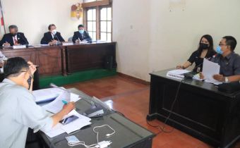 Dari Sidang Sengketa Informasi Publik, Ketua Bawaslu Kota Denpasar : Pemohon Belum Pernah Mengajukan Permintaan Informasi Apapun.