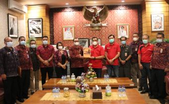 BUPATI SANJAYA APRESIASI PENGAWASAN DATA PEMILIH DALAM PILKADA 2020.