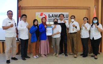 PC PMII Jadi Pemantau Pertama Yang Bertandang Ke Bawaslu Bali