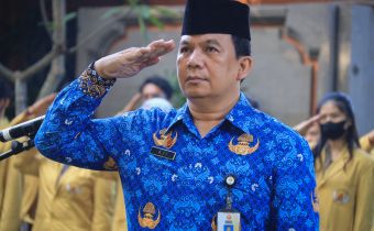 Bawaslu Bali Gelar Upacara Peringatan Hari Pahlawan