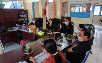 Bawaslu Bali Laksanakan Monitoring Penyusunan Rencana Anggaran Pilkada Tahun 2024 Ke Bawaslu Klungkung