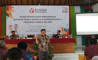 Abhan Sebut Panwaslu Kecamatan Merupakan Ujung Tombak Pengawasan Pemilu