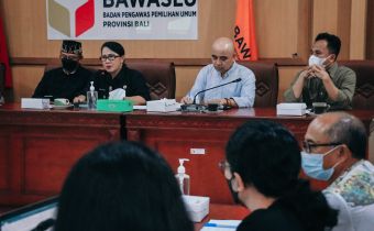 Jaga Marwah Demokrasi, Bawaslu Bali Gelar Rapat Peningkatan SDM Pengawas Pemilu