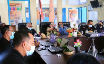 Menuju Zona Integritas Bebas Korupsi Dan Birokrasi Bersih, Bawaslu Bali Laksanakan Monev Ke Bawaslu Klungkung