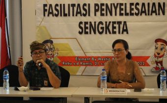 Fasilitasi Penyelesaian Sengketa, Panwaslu Kecamatan Emban Mandat Penyelesaian Sengketa Antar Peserta Pemilu Di Wilayah Kerjanya.