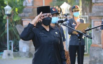 Bawaslu Bali Laksanakan Apel Pagi Untuk Sinergitas Jajaran