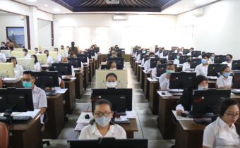 37 Peserta Ikuti Seleksi CAT PPPK Bawaslu Di BKN Kanreg X Denpasar