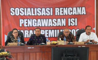 Sosialisasi Pengawasan Isi Siaran Pemilu, Bawaslu Bali Rangkul Media Dalam Penyebaran Pendidikan Politik