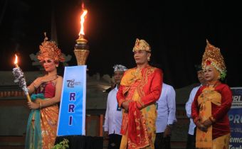 Bawaslu Bali Hadiri Peringatan Hari Radio Ke-78 