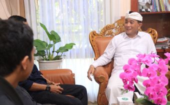 Terima audiensi Berita Bali, Suguna Tegas Nyatakan Bawaslu Siap Bersinergi