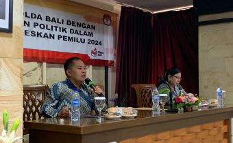 Sutrawan Sampaikan Peran Penting Ormas/Relawan Politik Dalam Pemilu 2024