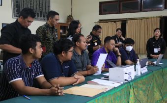Bawaslu Bali Awasi Proses Perbaikan Dan Penyerahan Dukungan Pemilih Perbaikan Kesatu Balon DPD