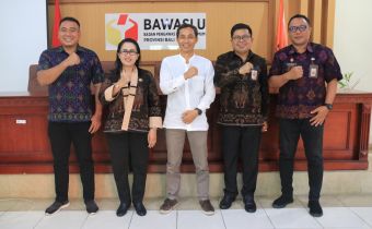 Terima Audiensi Balon DPD, Bawaslu Bali Pastikan Beri Perlakuan Sama