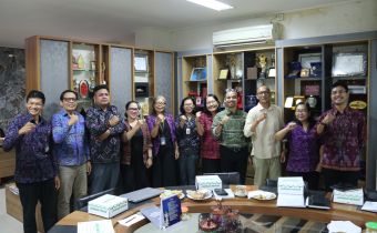 Audiensi dan penjajakan kerja sama strategis dengan Universitas Warmadewa