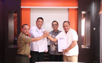 Penandatanganan Perjanjian Kerja Sama (PKS) antara Bawaslu Bali dengan Ikatan Alumni Resimen Mahasiswa Indonesia (IARMI) 