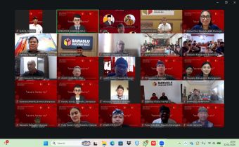 diskusi hukum antara Bawaslu Provinsi Bali dan Bawaslu Provinsi Papua yang membedah Putusan Mahkamah Konstitusi