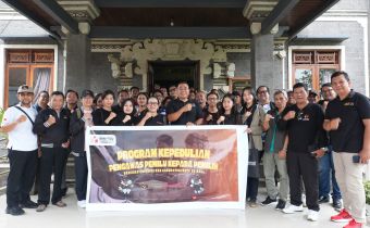 Bawaslu Bali menggelar acara Konsolidasi Demokrasi dan dirangkaikan dengan program Bawaslu Peduli Pemilih 