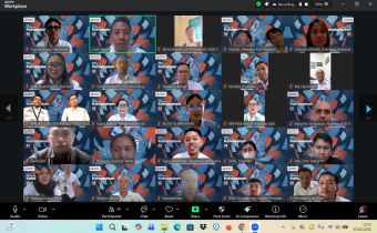 Bawaslu Bali Berdialog tentang etika infografis bagi lembaga secara daring Selasa (25/2/2026)