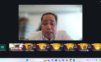 Anggota Bawaslu, Herwyn J.H. Malonda tekankan fungsi Bawaslu Membelajarkan sebagai bagian dari refleksi dan edukasi dalam acara Penutupan Bimtek SDM Bawaslu se-Indonesia Bali secara daring, Rabu (11/3/2026)