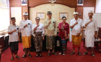 Anggota Bawaslu Bali Ketut Ariyani melaksanakan audiensi dengan Dinas Kependudukan dan Pencatatan Sipil (Dukcapil) Provinsi Bali