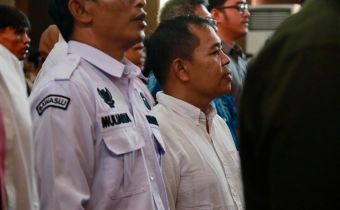 Anggota Bawaslu Bali, Gede Sutrawan saat hadiri undangan Kuliah Umum di Universitas Mahasaraswati Denpasar, Rabu (14/4/2026)