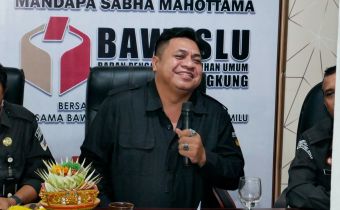 Monitoring Pembinaan SDM Pengawas dan Kesekretariatan serta Laporan Pertanggungjawaban Keuangan dan BMN Tahun 2026 bertempat di Bawaslu Kabupaten Klungkung