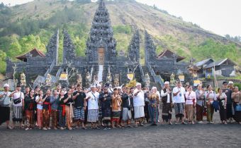 Jala Bawaslu Bali di Pura Pasar Agung Batur, Desa Batur Selatan, Kecamatan Kintamani, dan Dermaga Danau Batur