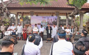 Bawaslu Bali saat agenda Jala Bali di Desa Guwang, Sukawati, Rabu (29/7/2026)