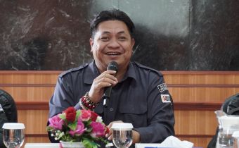 Wiratma menghadiri Rapat Optimalisasi Kehumasan Bawaslu Kabupaten Badung