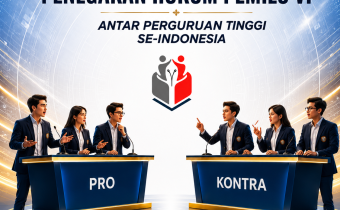 Pendaftaran Kompetisi Debat Penegakan Hukum Pemilu ke-VI