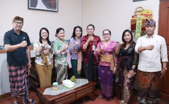 Konsolidasi Demokrasi bersama Dinas Komunikasi, Informatika dan Statistik Kota Denpasar serta Bagian Protokol dan Komunikasi Pimpinan Sekretariat Daerah Kota Denpasar