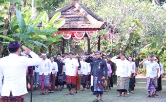 peringatan Hari Jadi ke-68 Provinsi Bali yang digelar Bawaslu Bali
