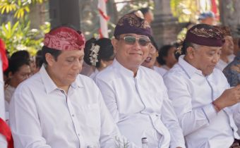 Upacara HUT RI ke-81 yang diselenggarakan oleh Pemprov Bali