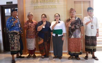 Konsolidasi Demokrasi (Konsoldem) bersama jajaran SLB Negeri 1 Jembrana, 
