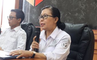Ni Luh Supri Cahayani, saat mewakili pimpinan Bawaslu Bali dalam Rapat Koordinasi Penyelesaian Sengketa Proses Tahun 2026 