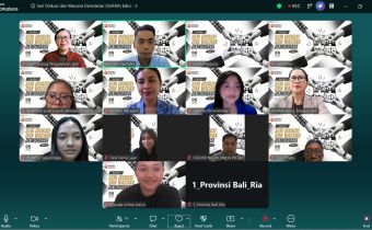 Diskusi Bawaslu Bali dengan Mahasiswa Universitas Warmadewa terkait Integritas Calon yang ditunjuk Parpol menjadi delegasi Rakyat, Selasa (6/10/2026)