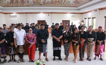 Pelaksanaan Evaluasi Pemantauan Publikasi dan Pemberitaan Bawaslu Kabupaten/Kota se-Bali Tahun 2026, Kamis (8/10/2026)
