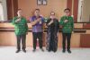 Kordiv P2H Bawaslu Bali, Ketut Ariyani (dua dari Kanan) saat dampingin Bawaslu Jembrana audiensi dengan Dinas Kesehatan dan Sosial Kabupaten Jembrana, Selasa (5/5/2026)