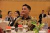 Ketua Bawaslu Bali, I Putu Agus Tirta Suguna saat menghadiri Yudisium ke-XLV Fakultas Ilmu Sosial dan Humaniora (FISUM) Program Studi Administrasi Publik Program Sarjana Universitas Ngurah Rai