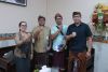 konsolidasi demokrasi yang melibatkan Bawaslu Bali, Dinas Ketenagakerjaan dan BPJS Ketenagakerjaan Denpasar